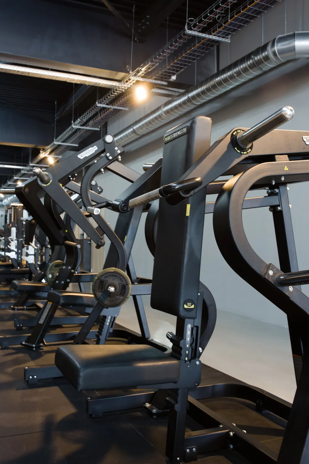 Machines Pure Strength sur le plateau de La Salle